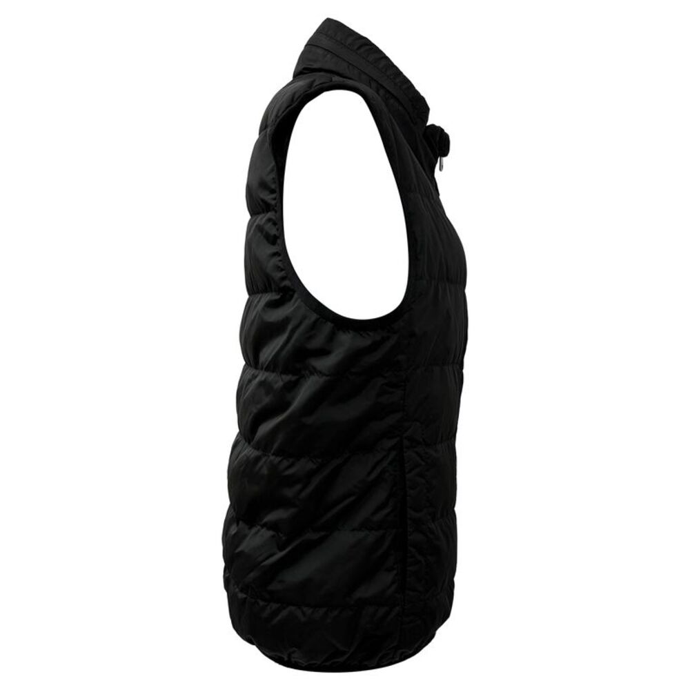 Gucci Logo-Patch Zipped Down Vest in Black Polyamide - Picture 2 of 6